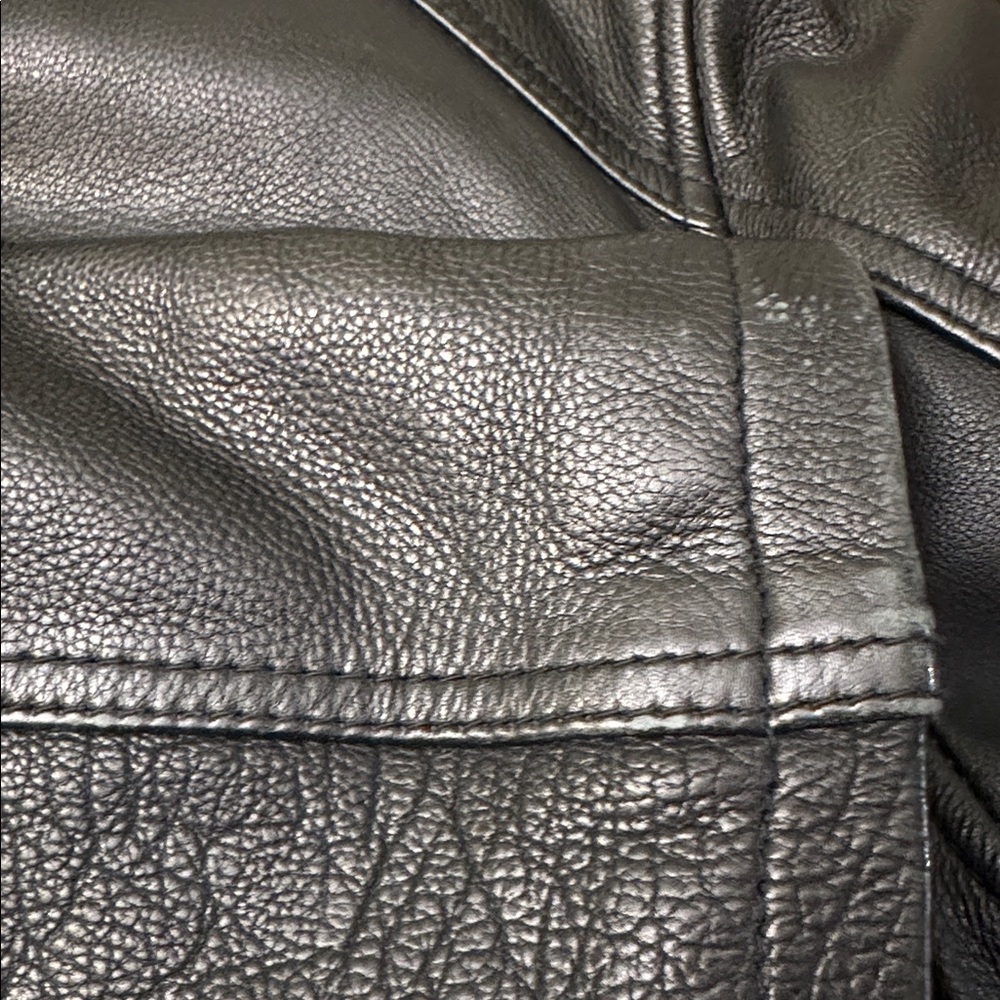 WILSONS LEATHER Lance leather moto jacket - Picture 11 of 13